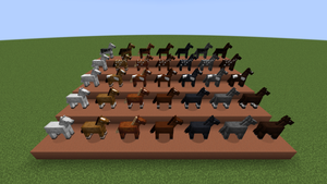Minecraft horse breeding